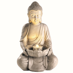 Sitting Buddha - Kaemingk Water Feature